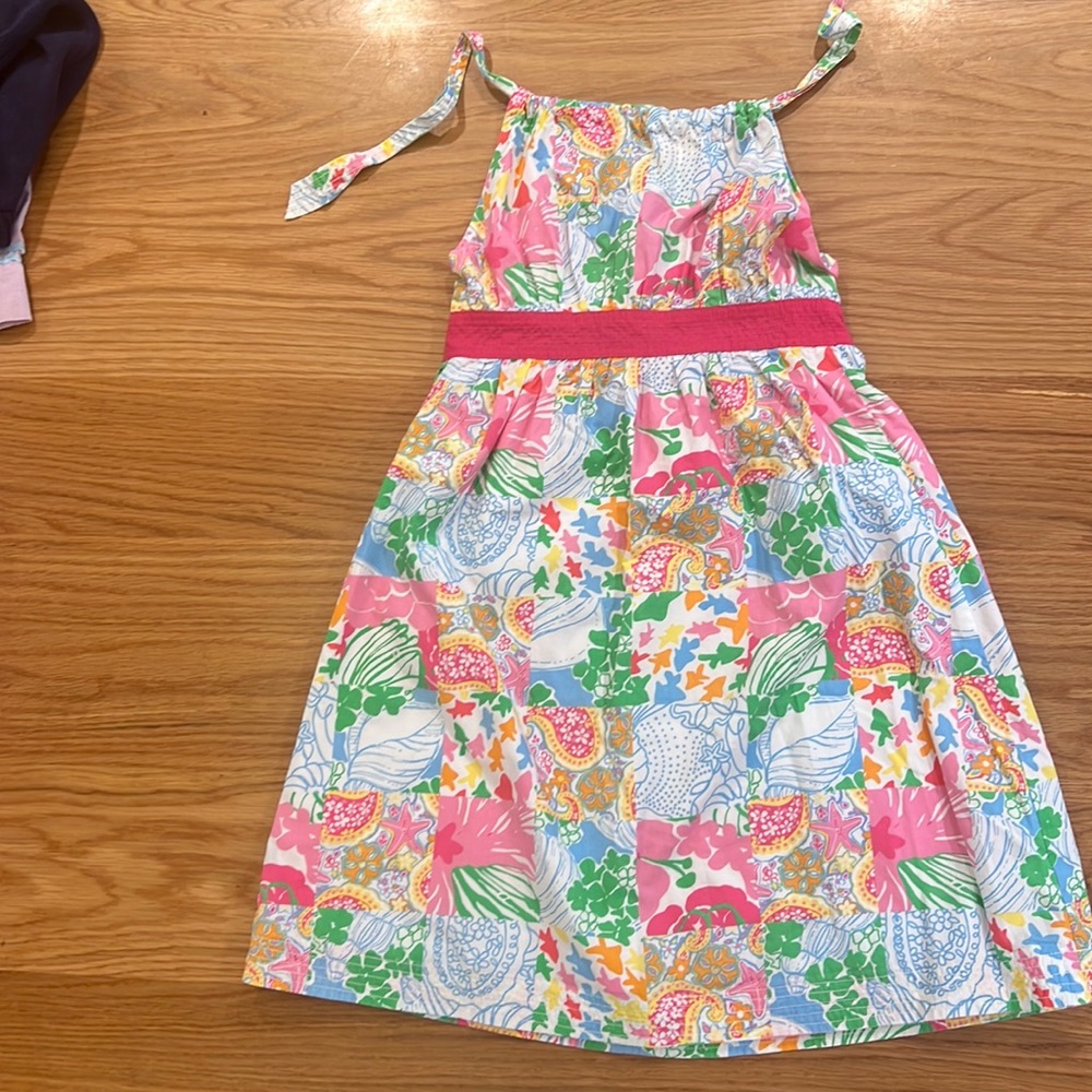Vintage youth Halter  Lilly Dress - floral pattern